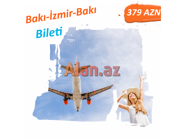 Bakı-İzmir-Bakı aviabiletlər