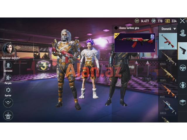 Pubg Mobile Oyun Akkaunt’u