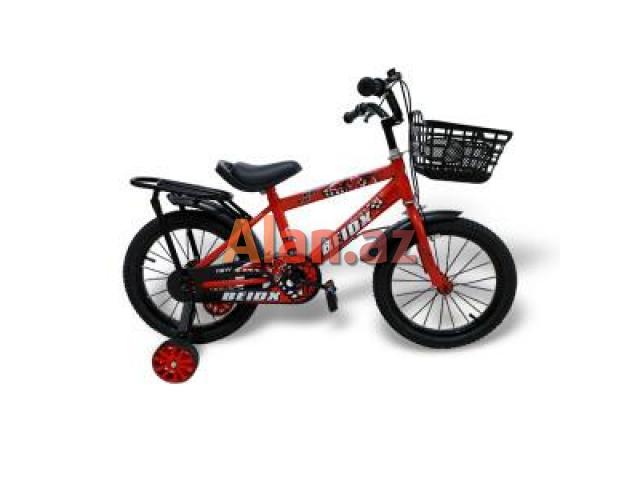 Uşaq üçün velosiped 16 Children Bicycle Qırmızı
