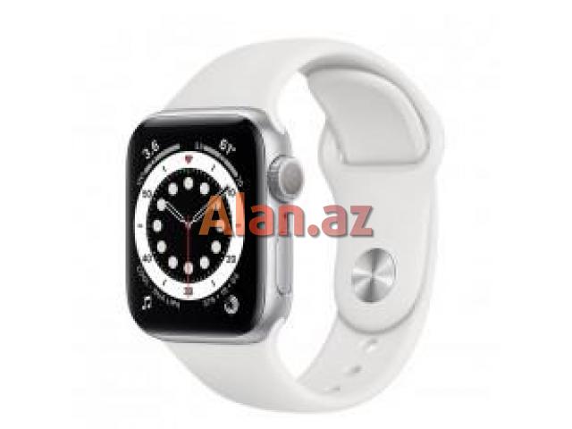 Smart-saat Apple Watch Series 6 40mm Silver Aluminium Case with White Sport Band