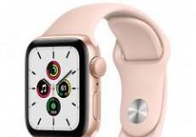Smart-saat Apple Watch SE 40mm Gold Aluminium Case with Pink Sand Sport Band