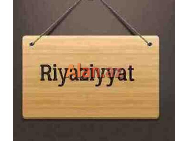 Riyaziyyat hazırlığı
