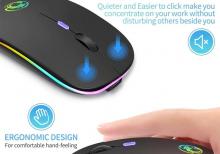 iMICI RGB Bluetooth Mouse Telefon / Komputer /Planşet üçün