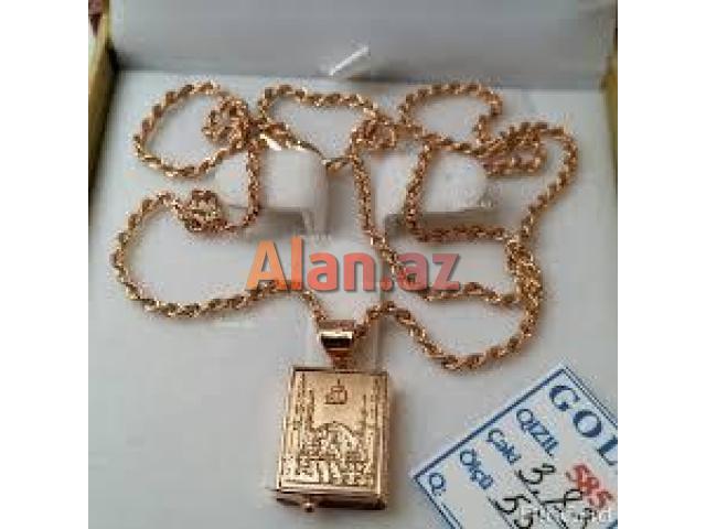 Qadınlar üçün qızıl əşyalar