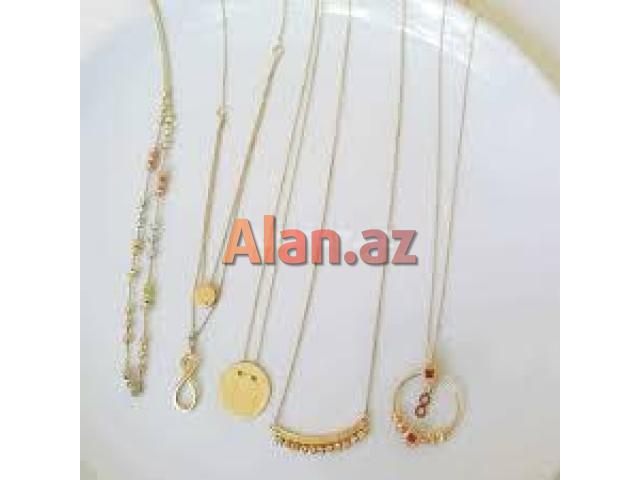 Qadınlar üçün qızıl əşyalar