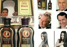 bitkilerden hazirlanmis sac qaraldan sampun