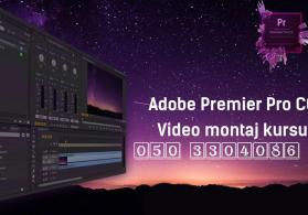 Adobe Premiere -  After Effect kursu