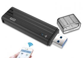 WiFi Flyaş Kart 32GB USB3.0 İphone/Android telefonlar,Notebook/Kompüter/Macbook üçün universal