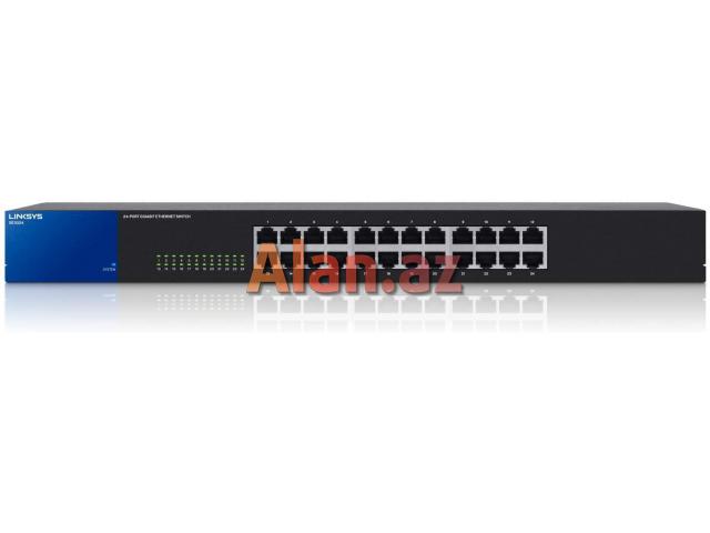 Linksus switch 24 port 4 port gigabayit