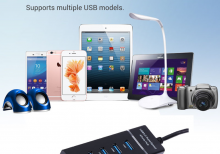 XBOSS C8 4 Portlu USB 3.0 Hub