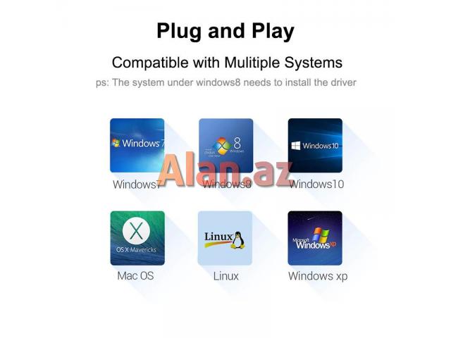 XBOSS C9 Type-c Pro Hub Adapter Telefon, Planşet, Macbook Pro Air və.s Kompüterlər üçün