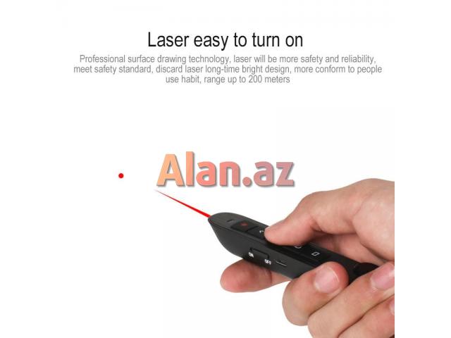 XBOSS P1 PoüerPoint ve.s proqramlarda Pointer Uzaqdan İdarətmə Pultu + Air Mous