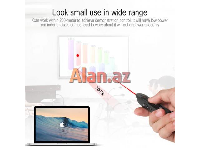 XBOSS P1 PoüerPoint ve.s proqramlarda Pointer Uzaqdan İdarətmə Pultu + Air Mous