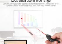 XBOSS P1 PoüerPoint ve.s proqramlarda Pointer Uzaqdan İdarətmə Pultu + Air Mous