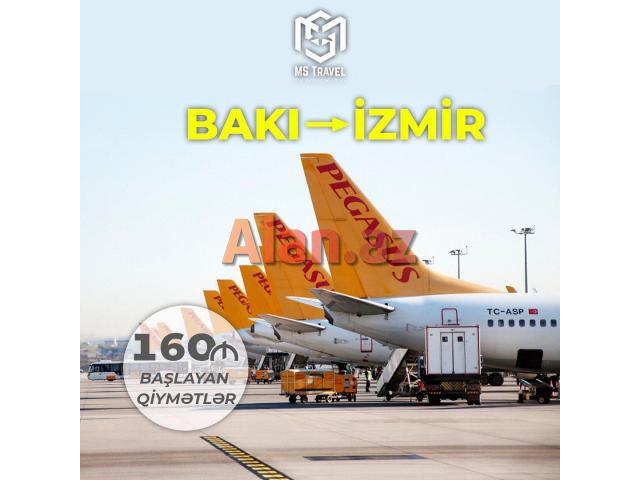 Bilet. Bakı-İzmir
