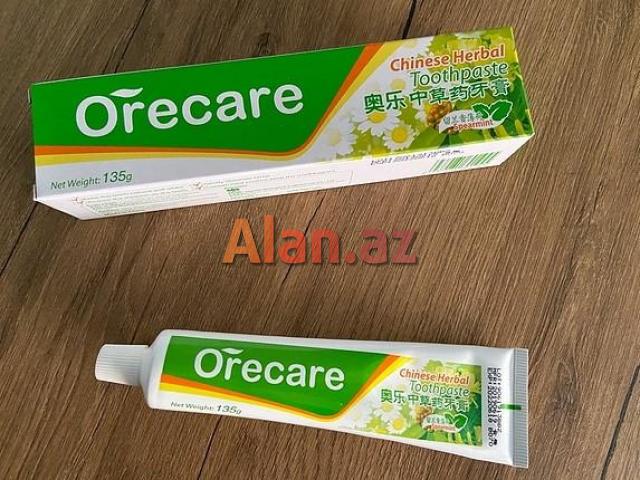 Orecare təbii diş pastası