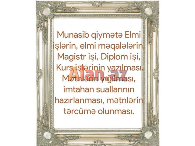 Diplom işinin yazılması