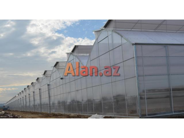 İstixana quraşdırılıması. parnik.