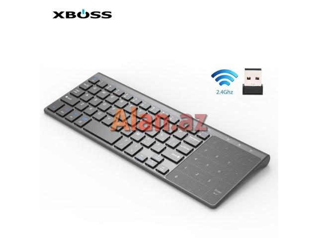 XBOSS P19 Nazik Naqilsiz Mini USB Klaviatura