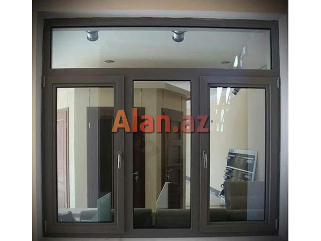 Plastik pencere. PVC qapi - Pəncərə sati