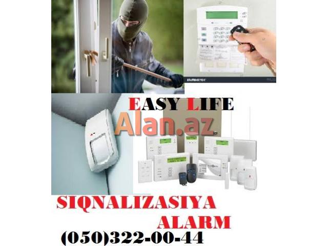 Tehlukesizlik sistemi /Siqnalizasiya-Alarm