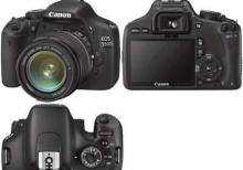 Canon EOS 550D 18-135 mm