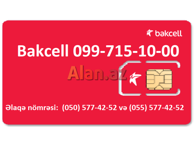 Bakcell (099) 715 10 00