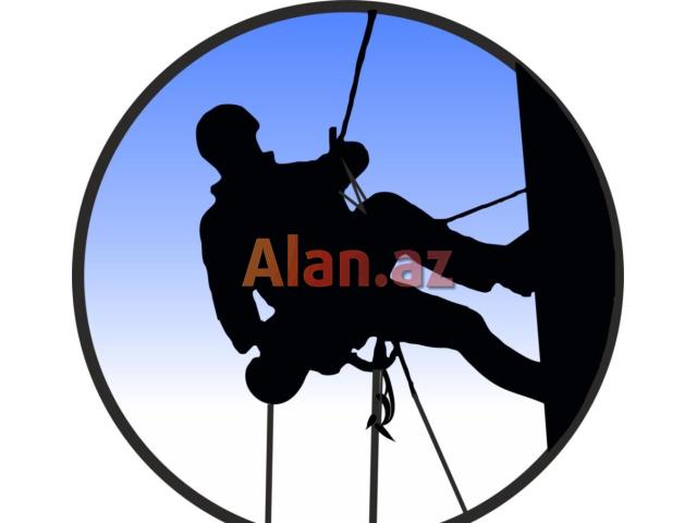 ALPİNİST xidməti YÜKSƏKLİK İŞLƏRİ
