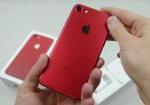 Apple Iphone 7 ve 7 Plus RED (128 GB)