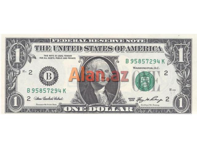 1 dollar satilir