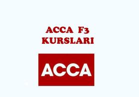 ACCA  F3 kursları Beynəlxalq mühasibatlıq