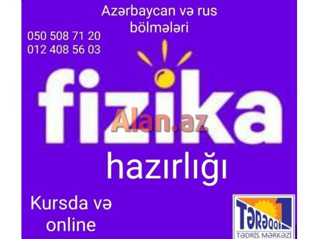 Fizika hazırlığı
