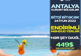 Antalyaya endirimli turlar