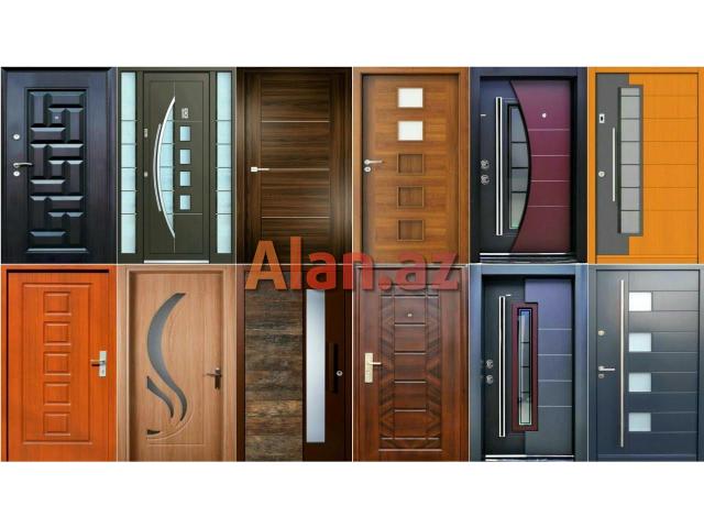 Zəmanətli seyf qapıların satışı