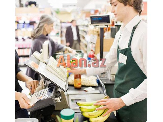 Satıcı-kassir tələb olunur