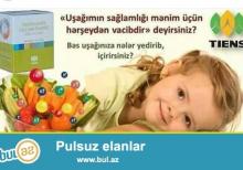 Tiens Kalsiumu - Hamilələrin nəzərinə!!!