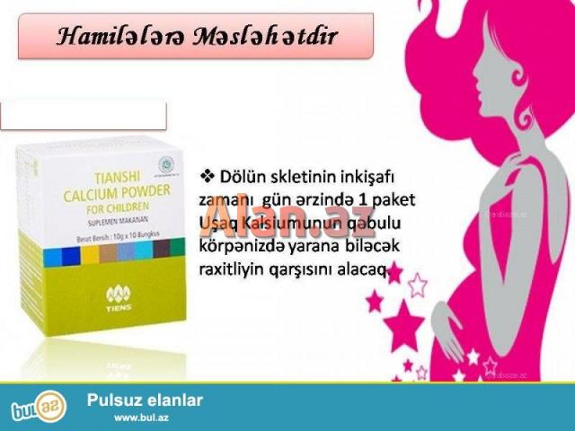 Tiens Kalsiumu - Hamilələrin nəzərinə!!!