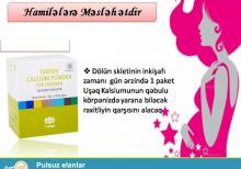 Tiens Kalsiumu - Hamilələrin nəzərinə!!!
