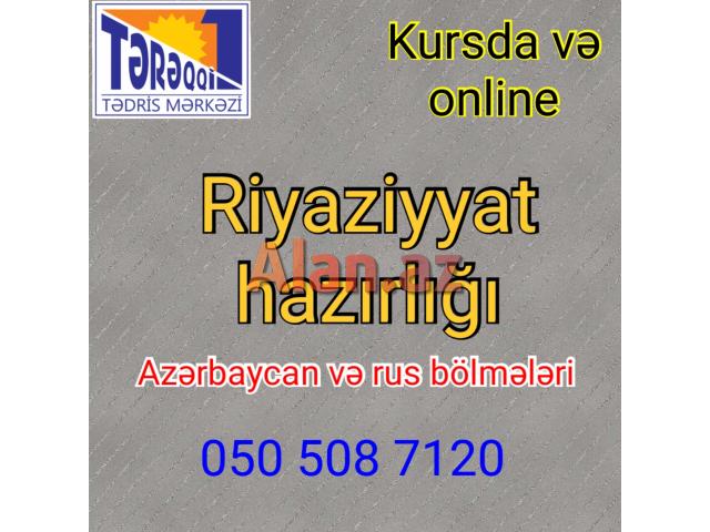 Riyaziyyat (matematika) hazırlığı