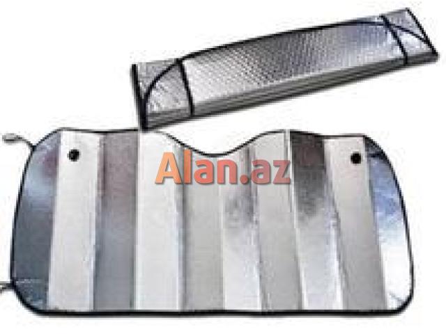 Avtomobil ön şüşə üçün günəş pərdəsi