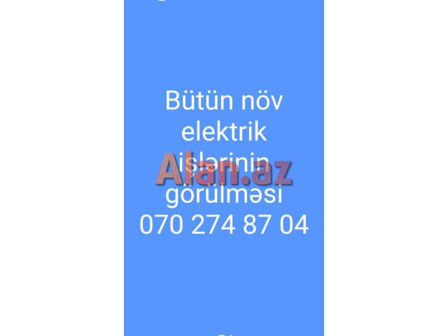 Elektrik xidmətləri