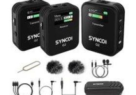 Synco G2 fotoaparat və telefon üçün naqilsiz mikrafon seti