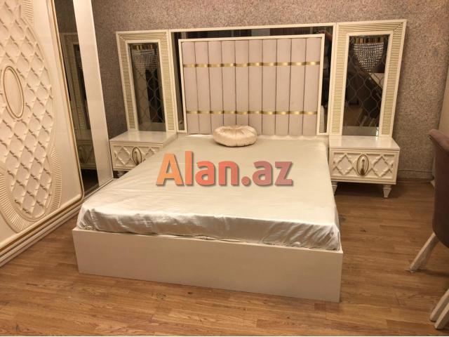 Yataq otağı dəsti (ağ mebel)