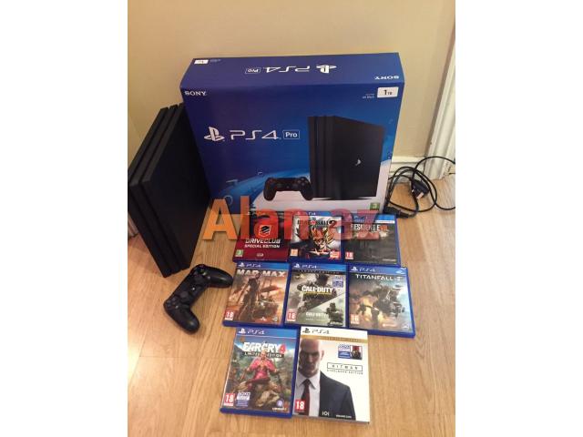 PlayStation 4 Pro With Free Games