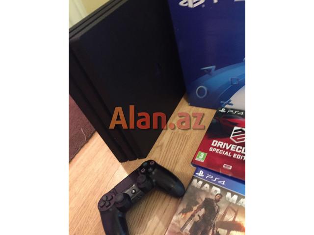 PlayStation 4 Pro With Free Games