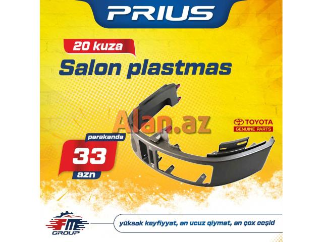 Toyota Prius - Salon plastmas - 20 kuza
