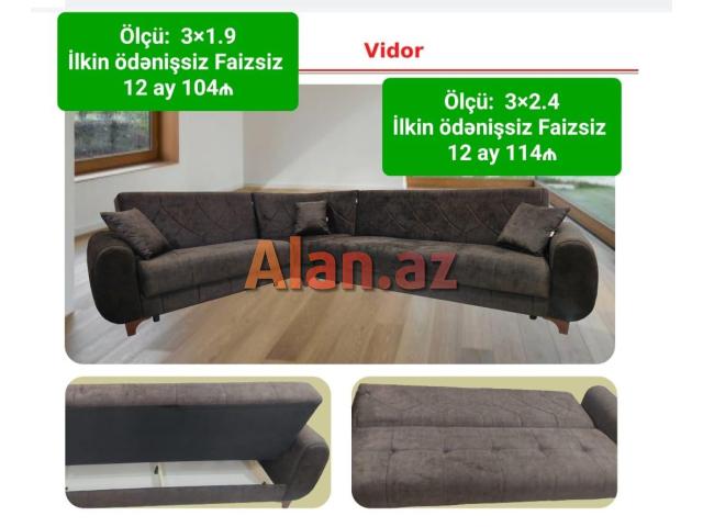 Kunc Divanlar Kreditle Odenissiz ve Faizsiz