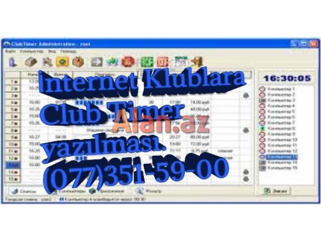 İnternet Klublara Club Timer yazılması