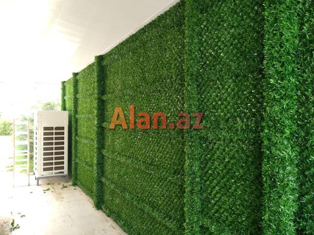 Yaşıl hasar -Süni dekorativ örtüklər