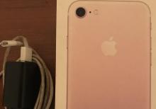 Apple 7 32gb ROSE GOLD